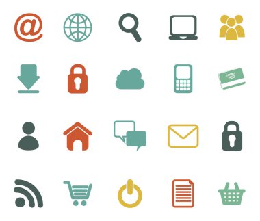 İzole edilmiş sosyal medya simgesi dizaynı