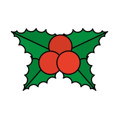 Mutlu noeller yapraklar ve tohumlar