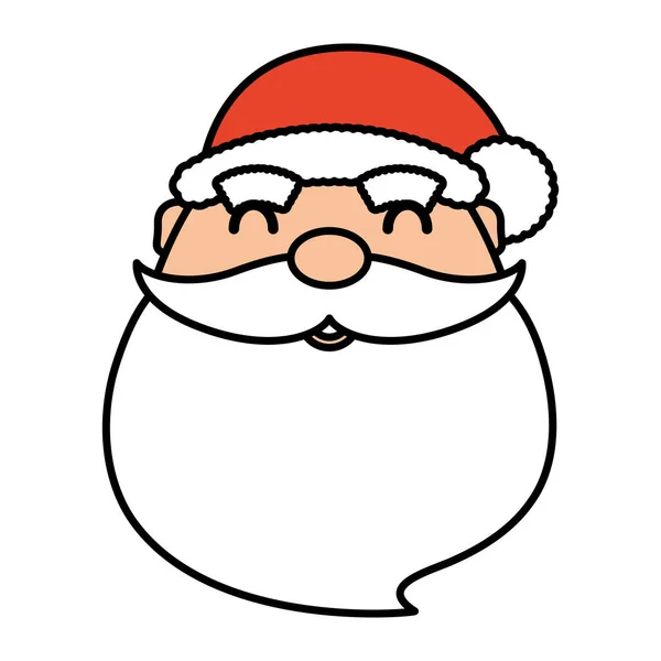 Joyeux noël Père Noël claus personnage principal — Image vectorielle