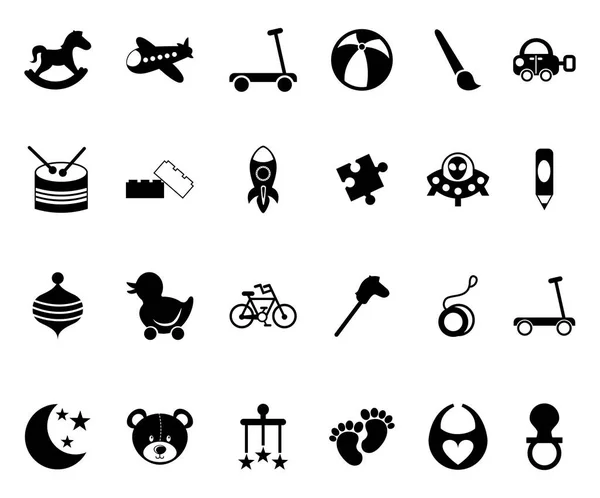 Toys Icon Set desain vektor Stok Vektor Bebas Royalti