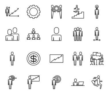 İzole edilmiş iş ve bütçe simgesi vektör dizaynı