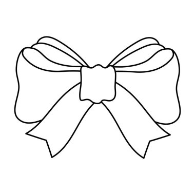 Mutlu noeller dekoratif yay ikonu