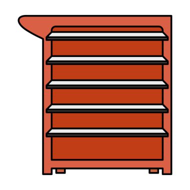 mekanik araçlar çekmece malzemesi simgesi