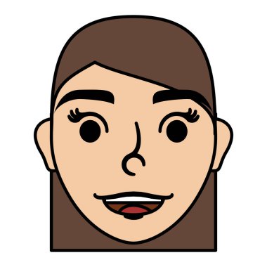 Genç kadın baş karakter.