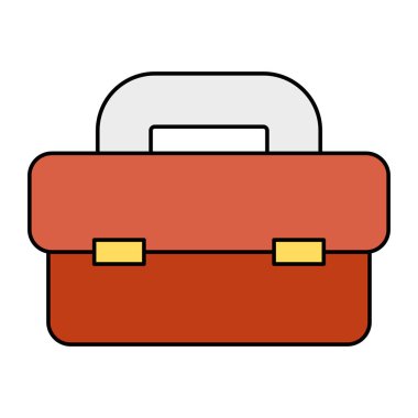 araç kutusu ekipmanları izole edilmiş simge