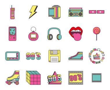 İzole moda tarzı ikonu vektör dizaynı