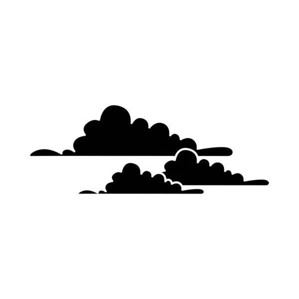设置云天气隔离图标 — 图库矢量图片