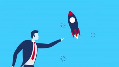 Roket atarlı iş adamı