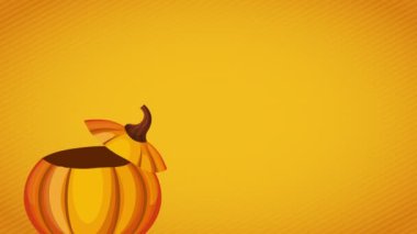 Hindi ve tavşanla mutlu Şükran Günü kutlaması.