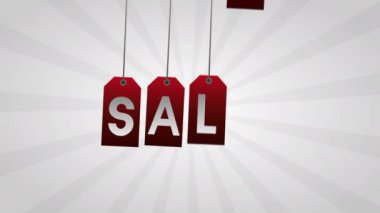 Etiketleri asılı siber pazartesi animasyonu