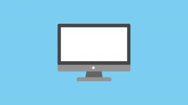 Bilgisayarlı siber pazartesi animasyonu