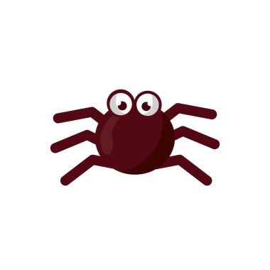 Cadılar Bayramı örümcek hayvan izole ikonu