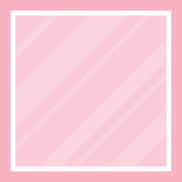 Color rosa fondo icono decorativo — Vector de stock