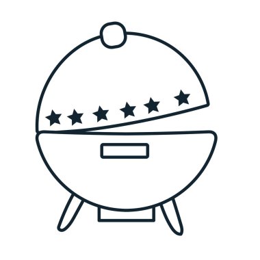 fırın çizgisi biçimi simgesi