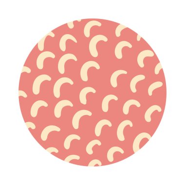 yarım daire organik blok biçimi