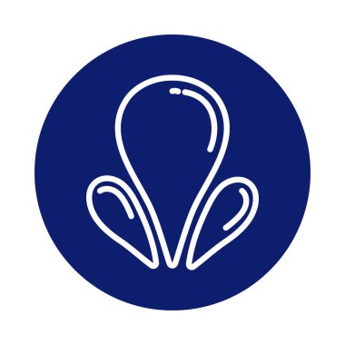 su damlaları blok biçim simgesi