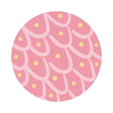 satırlar ve noktalar organik kalıp blok biçimi