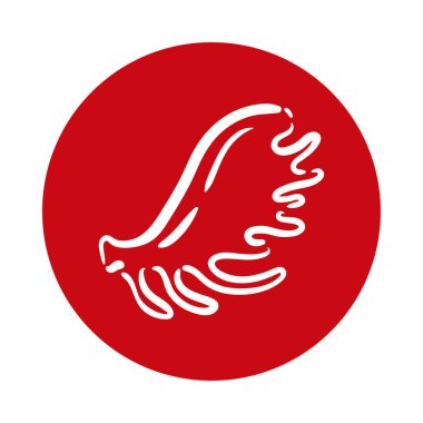 kuş kanadı blok biçimi simgesi