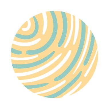 dalgalar organik desen blok biçimi