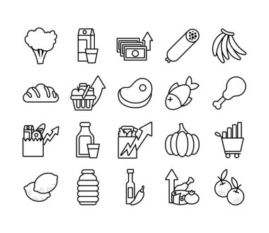 öge sepet simgeleri demeti