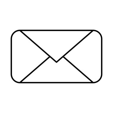 zarf posta gönderimi izole edilmiş simge