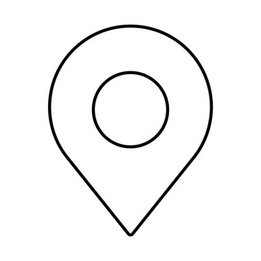 pin işaretleyici konum simgesi simgesi