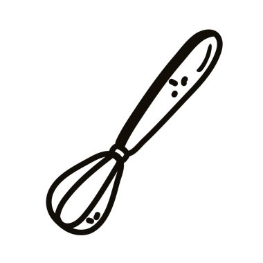 Karıştırıcı satırı biçim vektör tasarımı