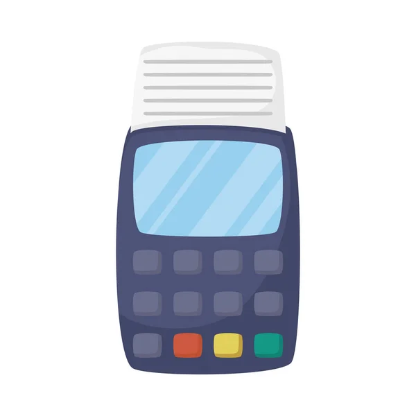 Isoliertes Datafon-Icon-Vektor-Design — Stockvektor