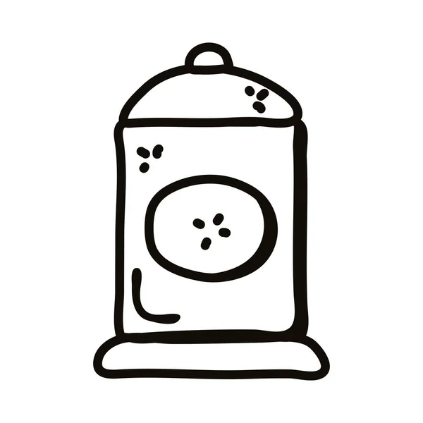 Дизайн иконок в стиле сахарной вазы — стоковый вектор