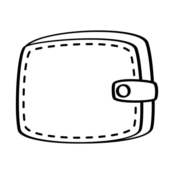 Isolerad plånbok ikon vektor design — Stock vektor