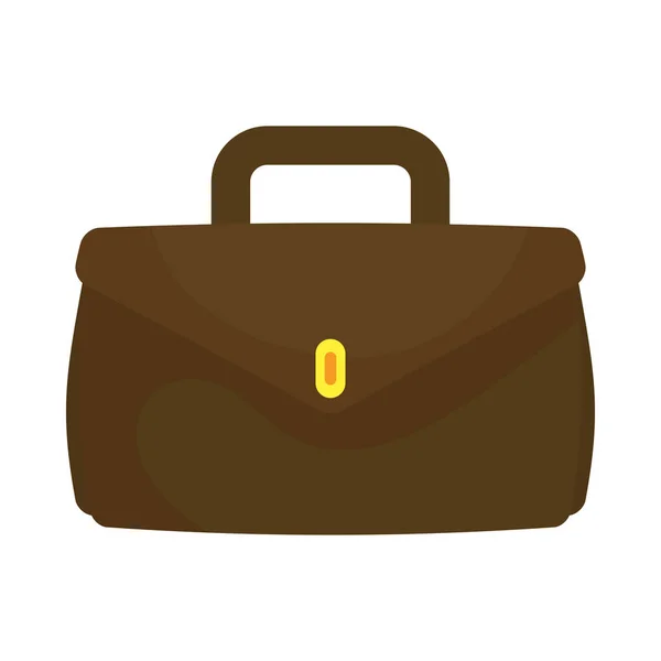 Isolated suitcase bag vector design — Stock Vector