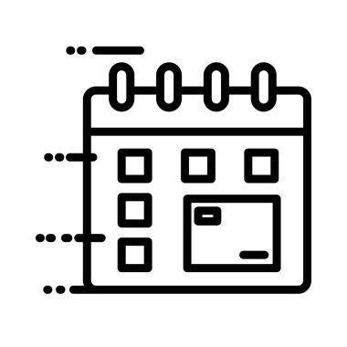 Kutu karton dağıtım servisi biçimi olan takvim