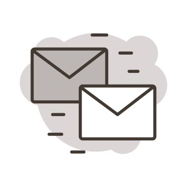 zarf posta satırı biçimi simgesi