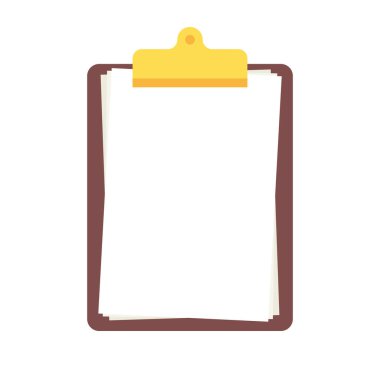 İzole edilmiş belge ikonu vektör tasarımı