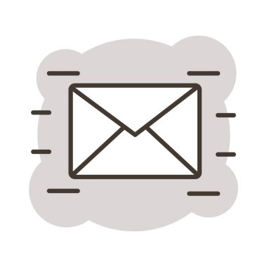 zarf posta satırı biçimi simgesi