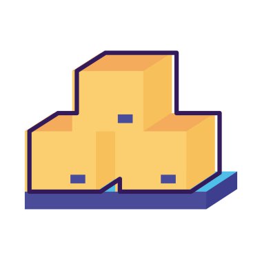 kutu karton paketleme teslimat servis satırı ve doldurma biçimi