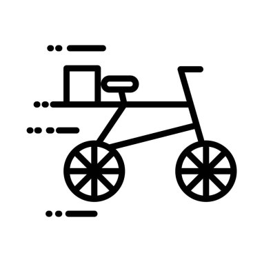 kutu karton dağıtım servisi biçimli bisiklet