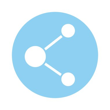 paylaşım sembolü sosyal blok biçimi simgesi