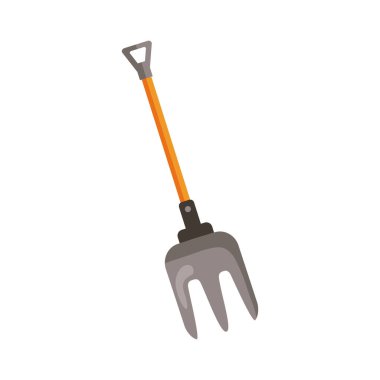 tırmık aracı ayrıntı biçim vektör tasarımı