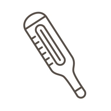 termometre sıcaklık ölçüm çizgisi biçimi