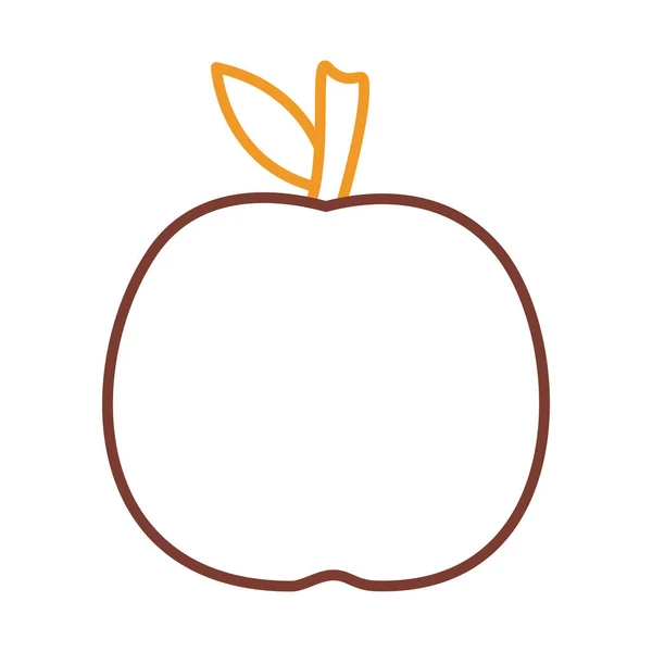 苹果果线风格图标矢量设计 — 图库矢量图片