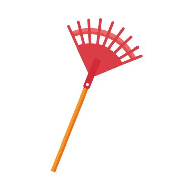 tırmık aracı ayrıntı biçim vektör tasarımı