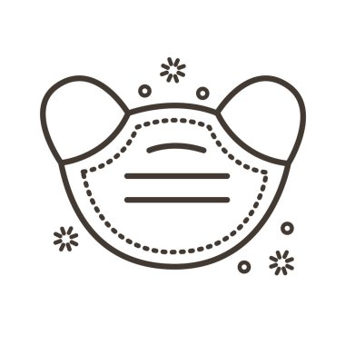 yüz maskesi aksesuar biçimi