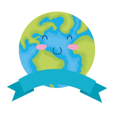 Dünya Gezegeni Ekoloji Komik Karakteri