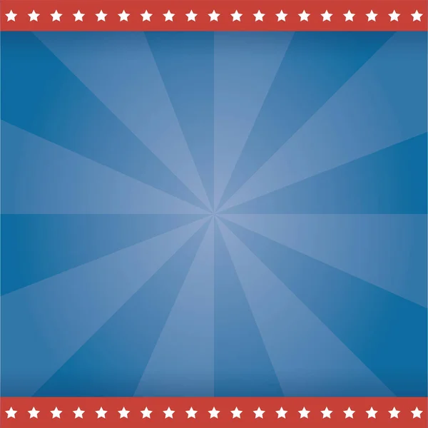 Μπλε ριγέ φόντο με αστέρια διανυσματικό σχεδιασμό — Διανυσματικό Αρχείο