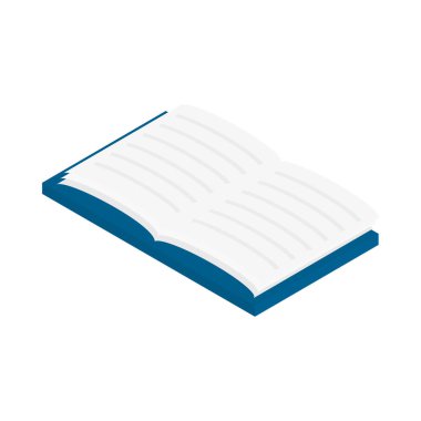 ders kitabı arz simgesi izole edildi