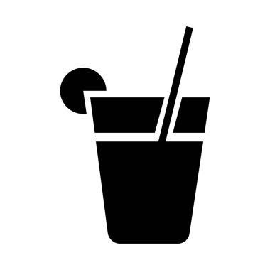 Taze martini kokteyli içecek tarzı.