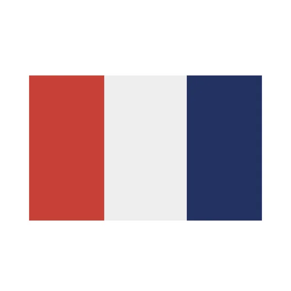 행복 한 bastille day vector design 의 france flag — 스톡 벡터