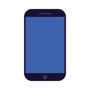 İzole edilmiş dijital akıllı telefon vektör tasarımı