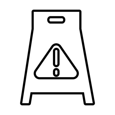 zemin uyarı çizgisi biçim simgesi